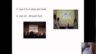 EFFECTIVE PRESENTATIONS: POWERPOINTS