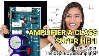 Super Hi Fi amplifier A class 35 Watt  by JN Electric