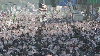 S.Korea: Supporters of Yoon rally at Gwanghwamun Square ahead of second impeachment vote | AFP