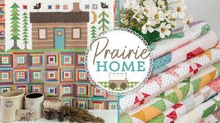 Sneak peek at ALL the quilts! Prairie Home Quilt Book‍ Lori Holt Bee in my Bonnet & It's Sew Emma