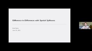 Kyle Butts "Difference-in-Differences with Spatial Spillovers"