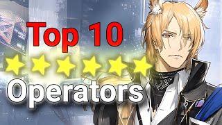 Arknights Top 10 Best 6 Star Operators