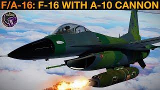 How Effective Could The F/A-16 With A-10's 30mm Cannon Have Been? (If It Had Worked) | DCS