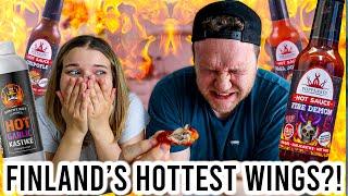 FINLAND'S HOTTEST WINGS (maybe) | Taste Test