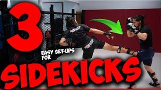 3 Ways to use Side Kicks to Set Up Attacks In MMA Fighting