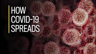 How COVID-19 spreads