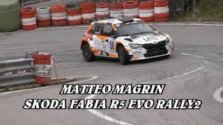 SALITA PEDAVENA - CROCE D'AUNE 2024 | MATTEO MAGRIN | SKODA FABIA R5 EVO RALLY2 | BY BELLUNOVIDEO