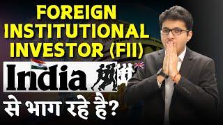 Fii's running away from India? 25/10/2024