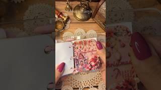 ASMR Creative Journal | Candy Christmas | LBLYXIR  #lblyxir  #diycraft #scrapbooking #journaling