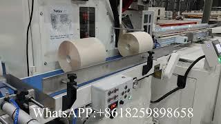 Línea de producción de máquinas para fabricar papel tisú en rollo maxi en Chile