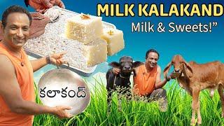 అద్భుతమైన కలాకంద్ - Milk Sweet - Kalakand Like Never Before! The Softest, Creamiest Ever!