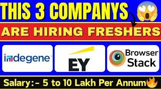  3 Top Companies Hiring Freshers in 2025 | High-Paying Tech & IT Careers Await! 