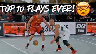 Top 10 3x3 Basketball Plays of All Time  FIBA3x3