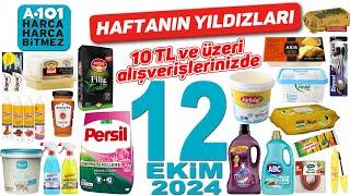 A101 12 EKİM 2024 | A101 KAMPANYA VE İNDİRİM KATALOĞU | A101DE BU HAFTA TEMİZLİK GIDA | A101 İNDİRİM