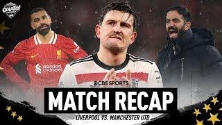 Manchester United draw 2-2 with Liverpool at Anfield! | EPL Match Recap | CBS Sports Golazo