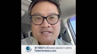 Cliff Tao - Parker Seminars Dallas & Homecoming 2024