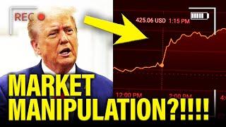 Market Manipulation RED FLAGS SURFACE on Trump DECISION
