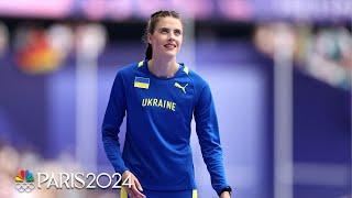 Yaroslava Mahuchikh jumps for her family and the country of Ukraine | Paris Olympics | NBC Sports