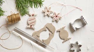 Air-dry clay ornaments - DIY by Søstrene Grene