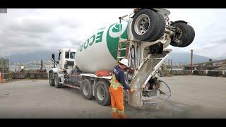 Ready Mix Truck Washout Video