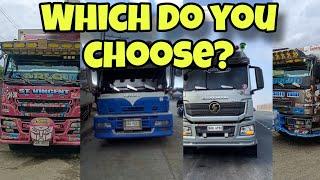 Which of the four trucks do you choose?