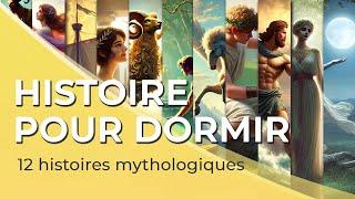 12 Mythes et Légendes de l'Antiquité pour dormir (3ᵉ édition)️| 1h | Voix homme