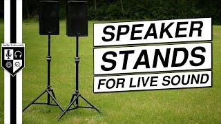 Best Speaker Stands For Live Sound, DJs, & PA Systems