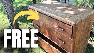 Restoring Decades of Furniture Abuse (DIY Refinishing)