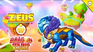 Dragon de Zeus completado DRAGON MANIA LEGENDS