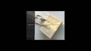Onthego GM Monogram Empreinte M44925 Cream