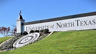 UNT - College Tour University of North Texas Main Campus Daytime 2022 HD 4K (60fps)