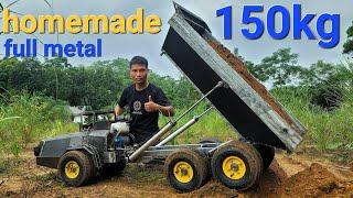 homemade dump truck, full video | rc action homemade