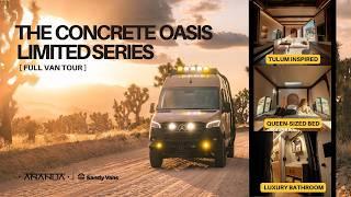 We Rebuilt CONCRETE OASIS: Off-Grid Luxury Van Now for Sale (Limited Series)