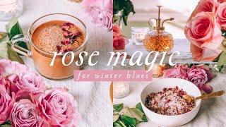 MAGICAL ROSE RECIPES & DIYS  Rose Room Spray, Hot Chocolate, and Bath Salts