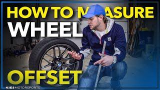 How to Measure Wheel Offset on Any Wheel