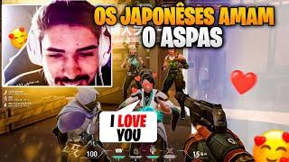 ASPAS ENCONTROU UM FÃ JAPONÊS NA RANKED E ELE DISSE ISSO!