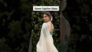 Saree Caption Ideas #shorts #youtubeshorts #saree #instagram #captions #viralvideo #instacaptions