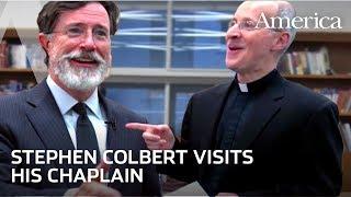 Colbert Catechism: Stephen Colbert professes his faith to Fr. James Martin