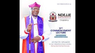 Ndejje University TV   11TH COMMENCEMENT LECTURE