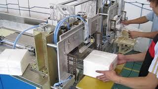 Máquina de embalaje de papel de servilleta semi automática de alta velocidad