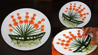 Art In Vegetable & Fruit Carving | Food Decoration | Party Garnishing