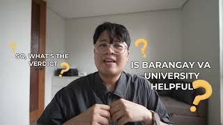 Barangay VA University Review - Is it good? Can it help you find an online job?