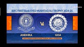 SMAT 2024, Andhra vs Goa Match Highlights II Syed Mustaq Ali trophy 2024