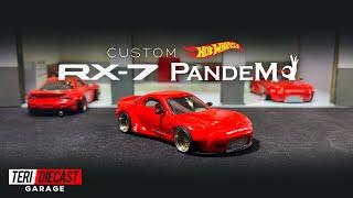 Mazda RX-7 Pandem Widebody Custom Hot Wheels