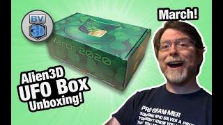 Unboxing the Alien3D UFO Mystery Box - March, 2020