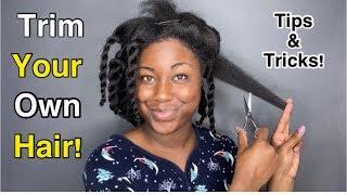 How To Trim Your Own Hair | VERY DETAILED