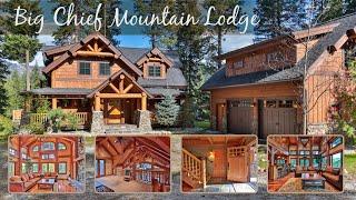 Home Tour: Big Chief Mountain Lodge | Natural Element Homes