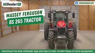 Massey Ferguson (MF) 8S 265 Tractor - AGDealerTV