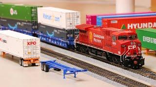 Atlas HO Scale Intermodal Train Unboxing