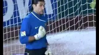 Jose Manuel Pinto funny save penalty